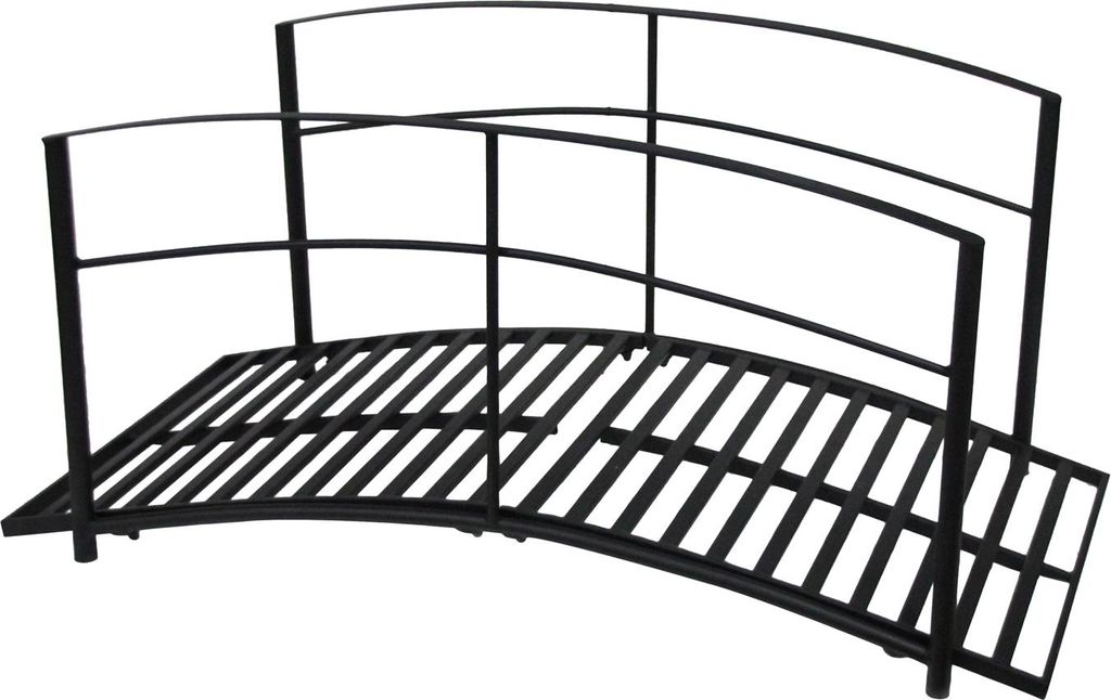 Gartenbrücke Celia Industrial Style Metall 122x60x56 cm für Produktbild 