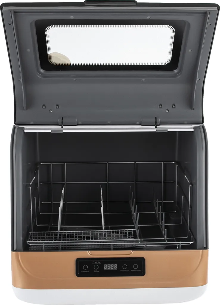 Petit lave-vaisselle pour studio et camping-car 45cm 3 modes or