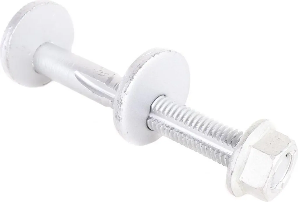 Boulon oscillant chrome avec assise mobile conique pour entraxe variable