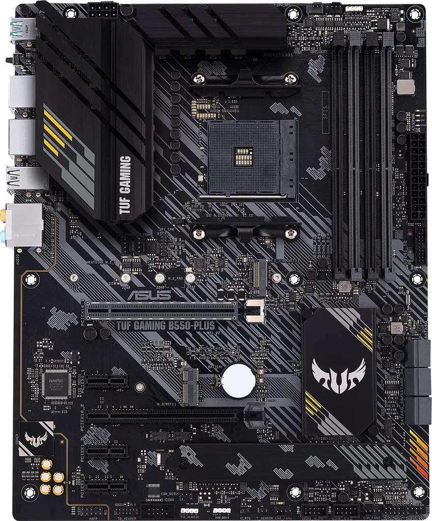 ASUS TUF Gaming B550-PLUS Carte Mère ATX Socket AM4 AMD B550 Chipset