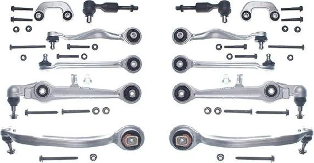 Bras de suspension D200003 renforcé pour Superb et A8 avec OE 4B0419811B