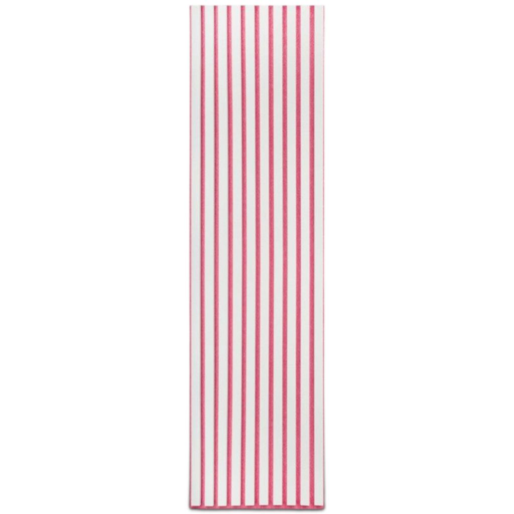 LP Projekt Holzwandpaneel 150x40cm | Modernes 3D Akustikpaneel für Räume und Büros | Dekorativ Pink weiß Wandpaneel geeignet für dekorative Wand