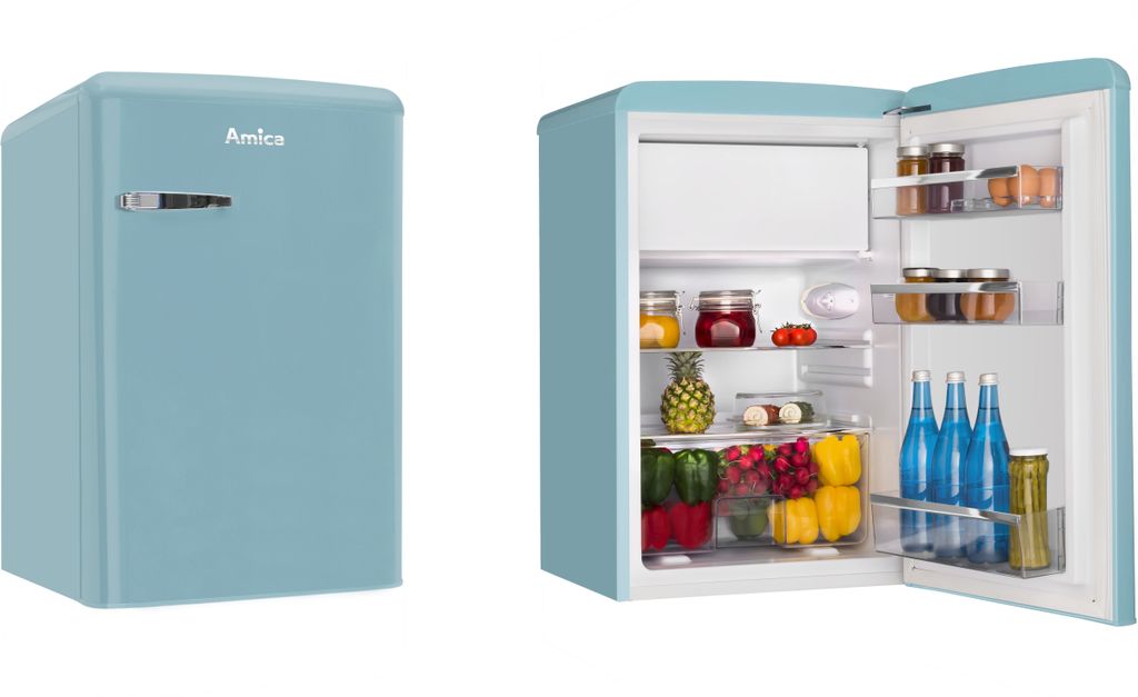 Amica - KS 15612 T - Kühlschrank - Retro Design - Produktbild 14