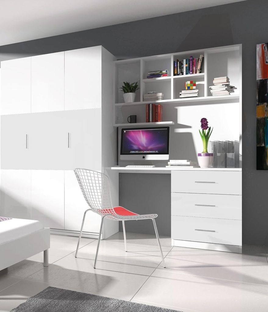 Jugendmöbel TOMI 3 Schrank/Regal mit Schreibtisch Produktbild 