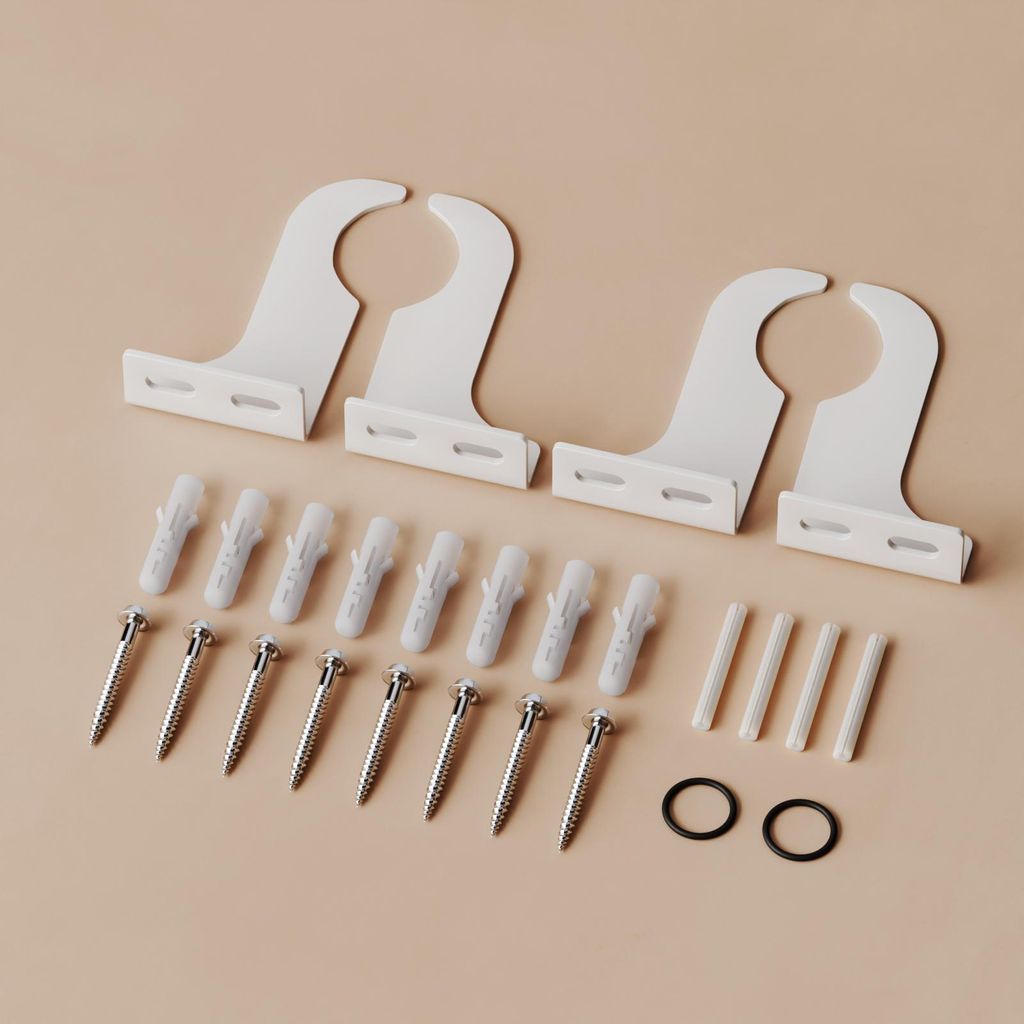 S'AFIELINA Support de radiateur 48 × 88mm Matériel de Image du produit 