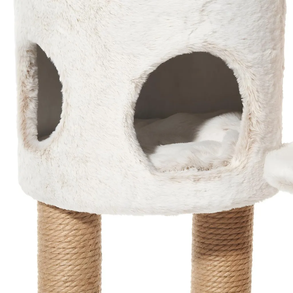 Arbre à chat stable Nobby Loya - Solution idéale pour griffes et jeu - 4