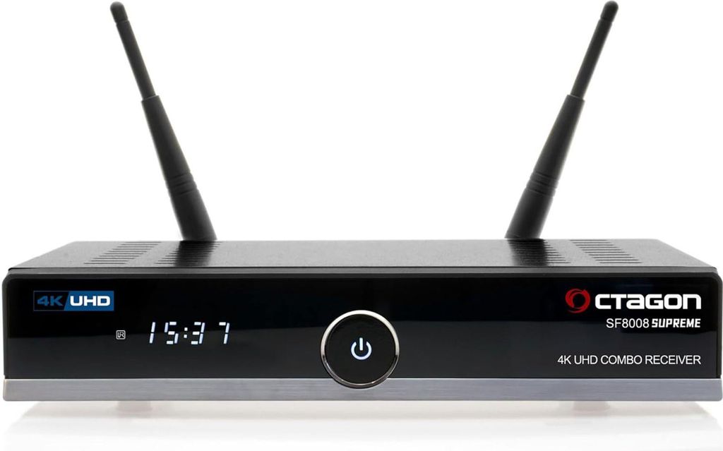 Octagon SF8008 Supreme 4K UHD Combo Receiver DVB-S2X + DVB-C/T2
