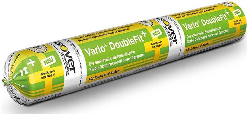 Isover Dichtstoff Vario DoubleFit+ 600 ml Schlauchbeutel ersetzt XtraFit NEU