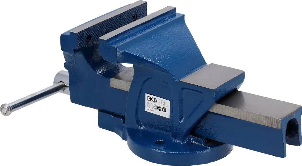 Étau parallèle 150mm contre les vibrations : serrage fixe et stable