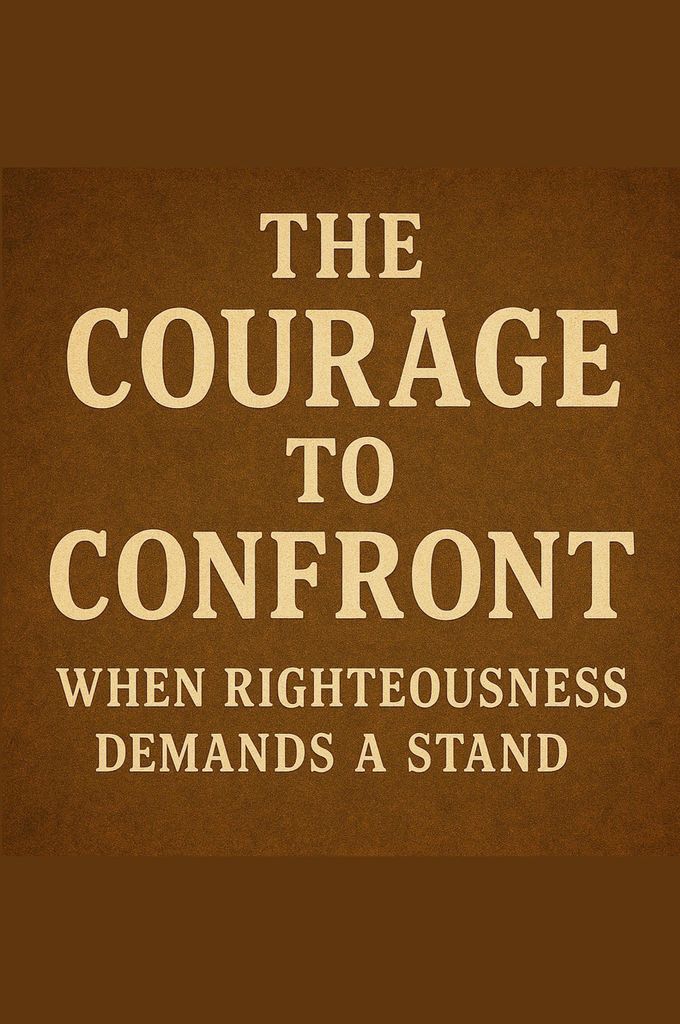 The Courage To Confront When Righteousness Demands A Stand