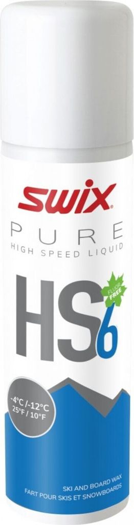 Vosk SWIX HS6 Liquid Blue 125 ml (-4°C/-12°C) 125 ml Obrázok produktu 