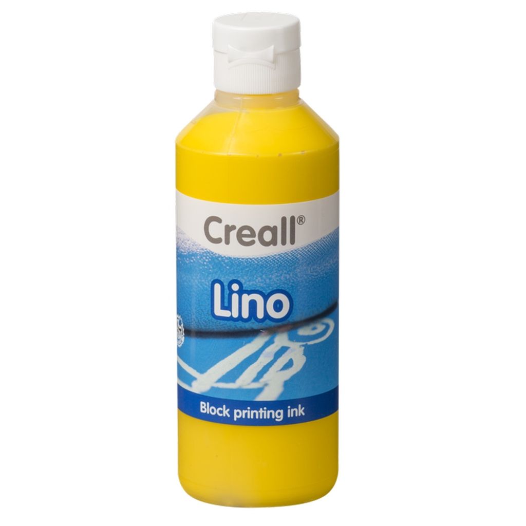 Creall - Linoleum Farbe Creall Lino Geel 250ml | 1 Flasche Produktbild 