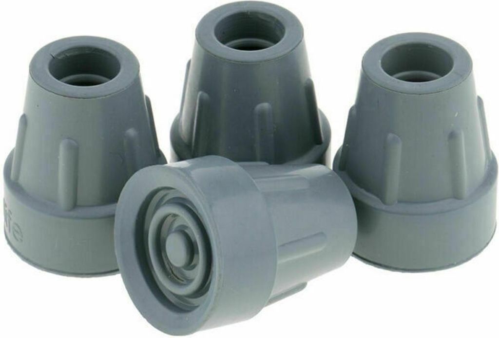 4er-Set Krückenkapsel Rutschfest Krücke Gummipuffer Gehhilfen Fuß 19mm