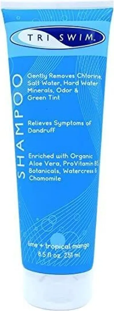 Shampooing Natation Anti-Chlore Hydratant TRISWIM pour Cheveux Secs 251ml