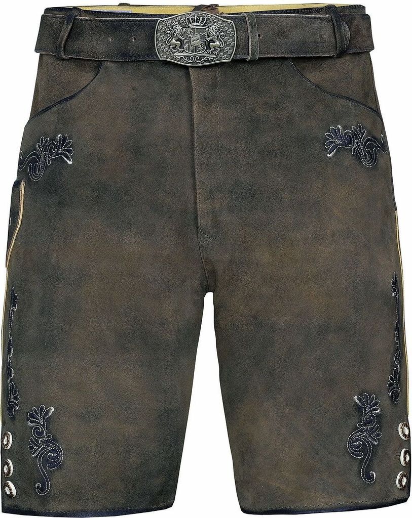 Edelnice Kurze Wildbock Lederhose Lothar 58