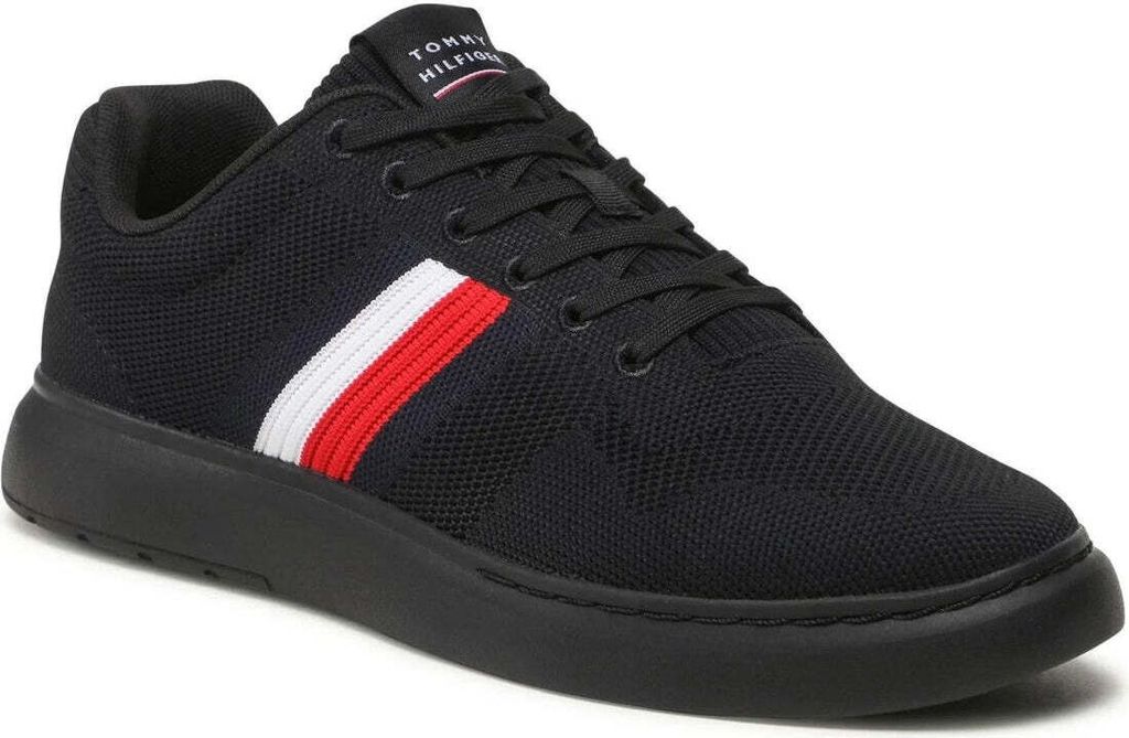Tommy Hilfiger Herren Sneaker FM0FM04587 BDS Farbe: Schwarz Größe: 41