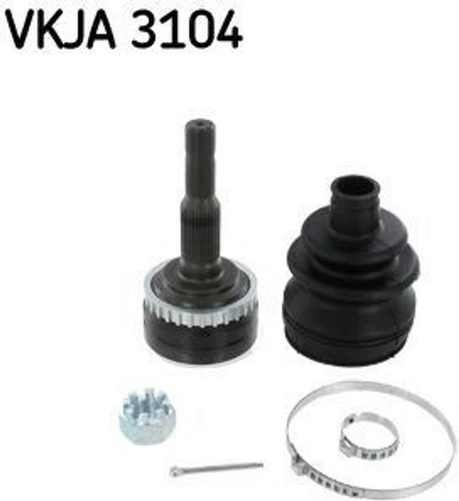SKF VKJA 3104 Gelenksatz, Antriebswelle OE 374351 kompatibel mit Vectra