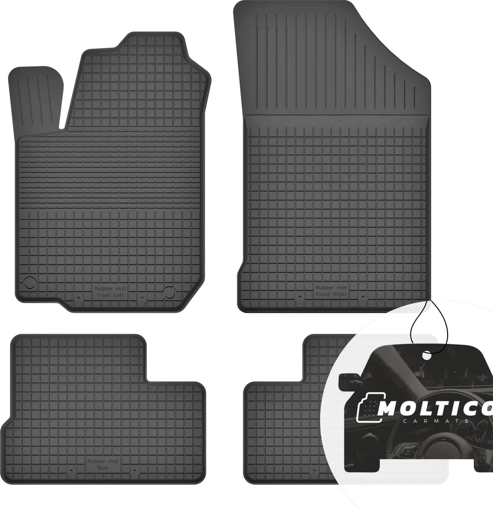 Tappetini Auto Nissan Micra K12 2003-2010 Gomma Anti-Odore