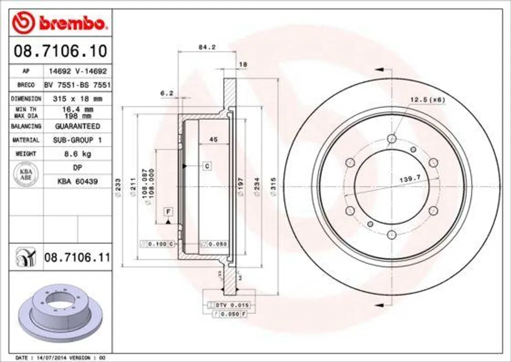 Améliorer le freinage de votre Pajero L400 avec le disque Brembo
