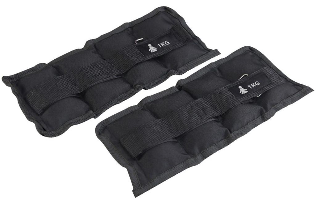 DuoFlex Hand-/Fußgelenkgewichte 2 x 1 kg