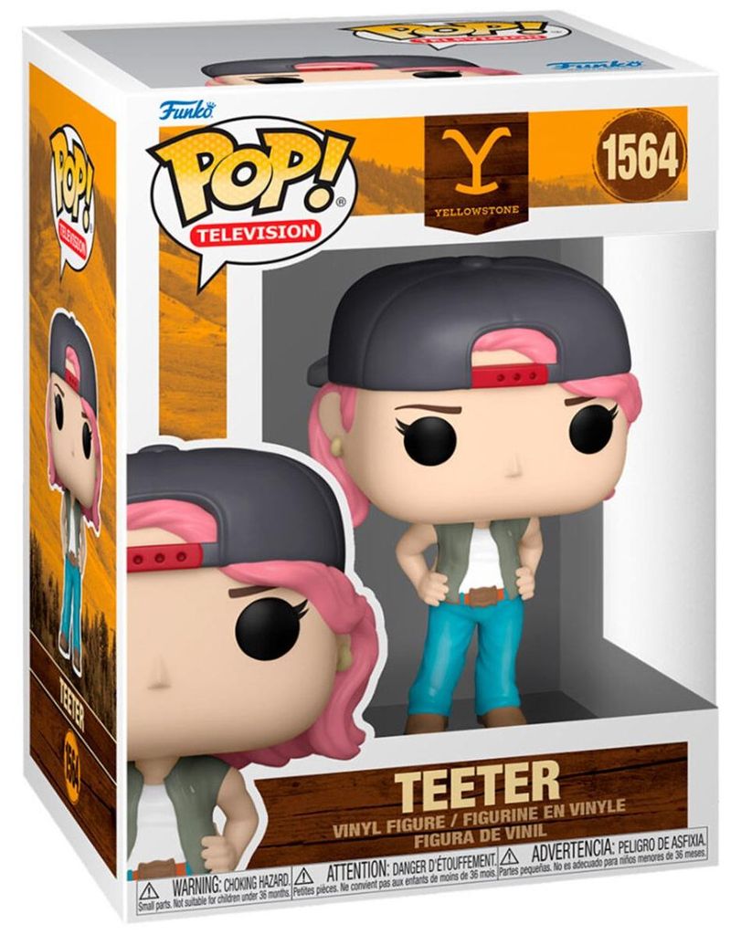Figurka Winylowa Funko POP! Teeter z Yellowstone, 9 cm Image du produit 