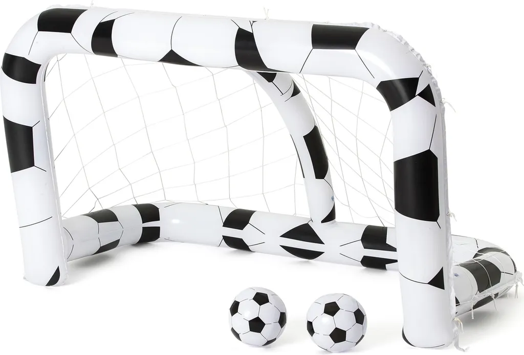 Filet de football gonflable pour plage et camping - Jeu de foot Nomade