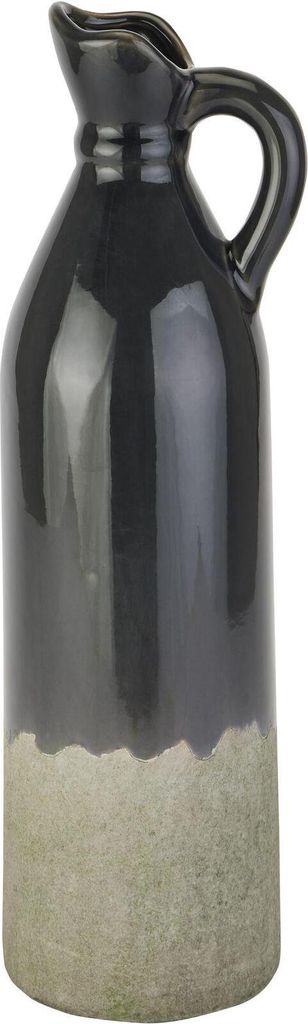 Hill Interiors - Krug, Steingut, Hoch geschnitten HI5113 (46 cm x 13 cm x 15 cm) (Marineblau)