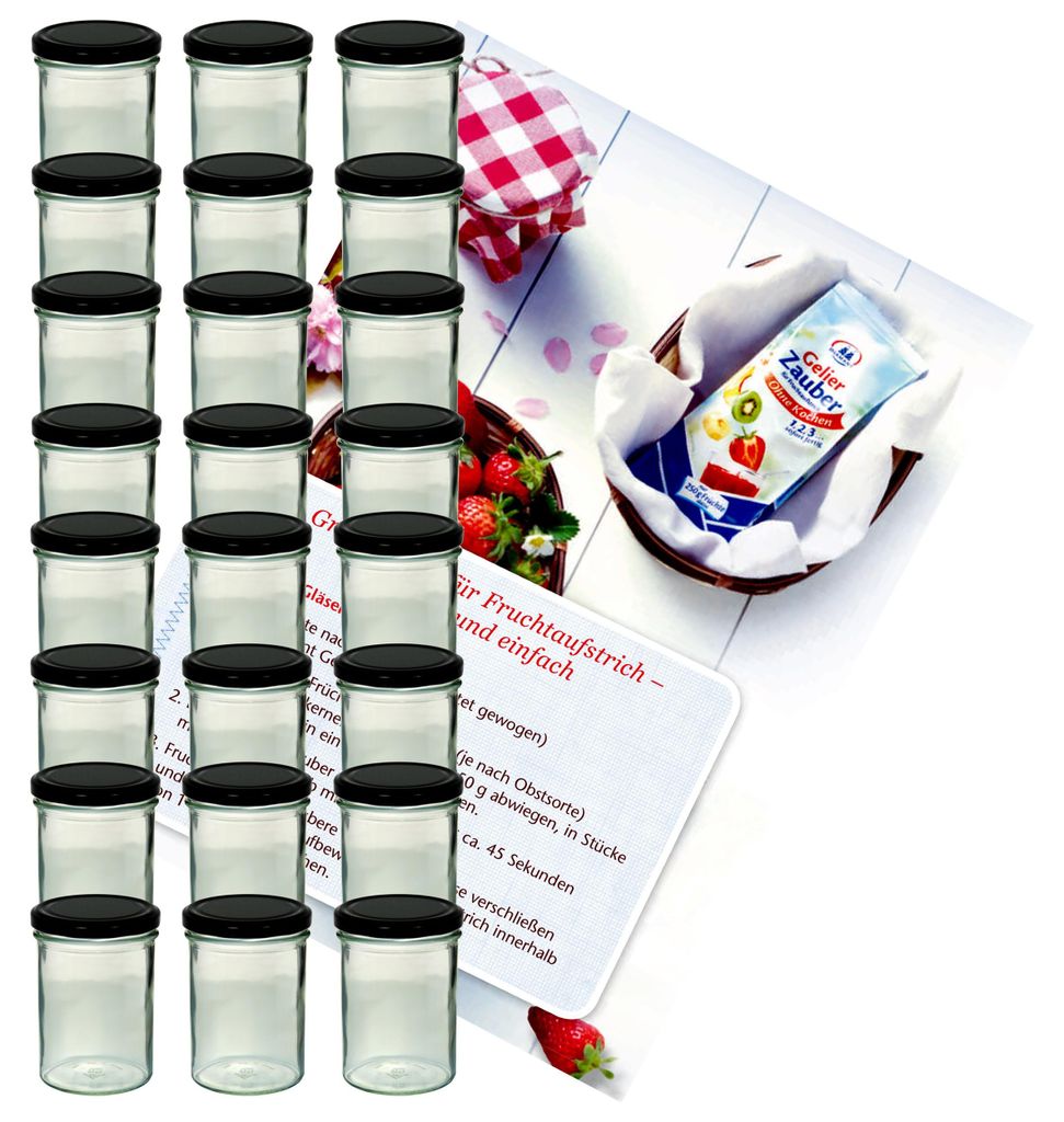 lot de 24 pots à confiture de 435 ml, verre To 82, Image du produit 