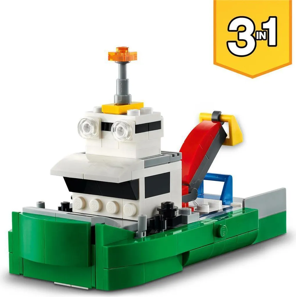 Jeu de construction camion de transport LEGO Creator 3 en 1 modulable - 22