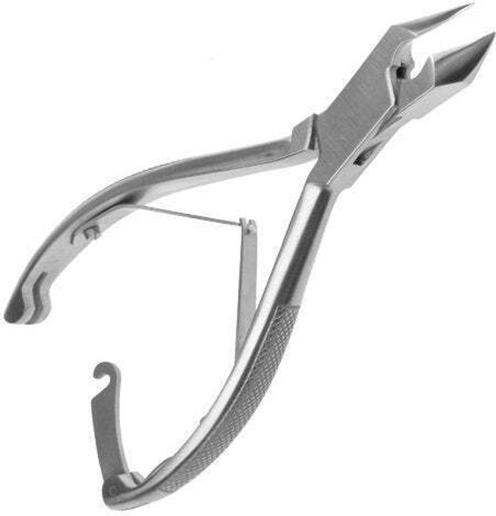 Kopfschneider Nagelschneider Nagelzange halber Kopf inkl. Schutzkappe