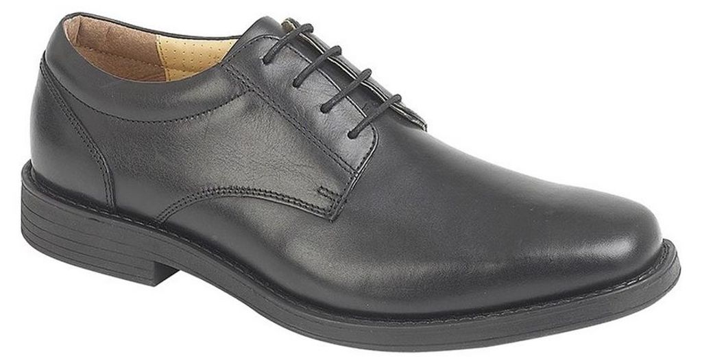 Tredflex - Oxford-Schuhe für Herren, Leder DF4683 (44 EU) (Schwarz)