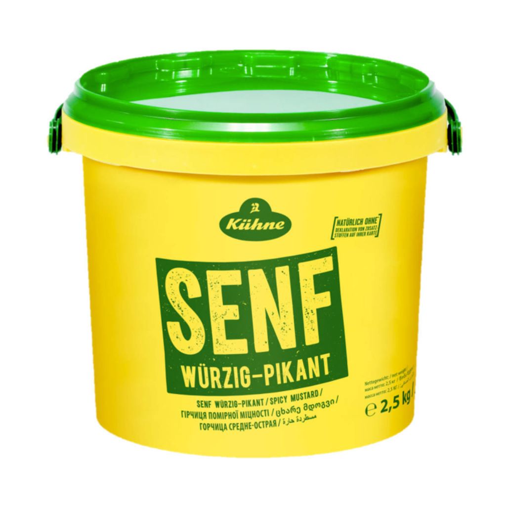 Senape Kühne piccante-piquante Immagine del prodotto 