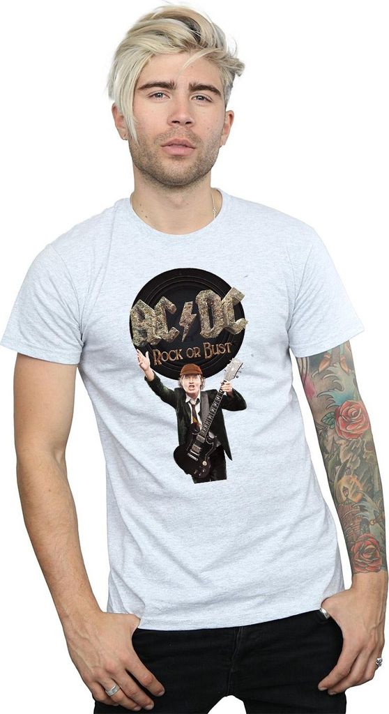 AC/DC Herren T-Shirt Rock Or Bust - Offizieller Merchandise