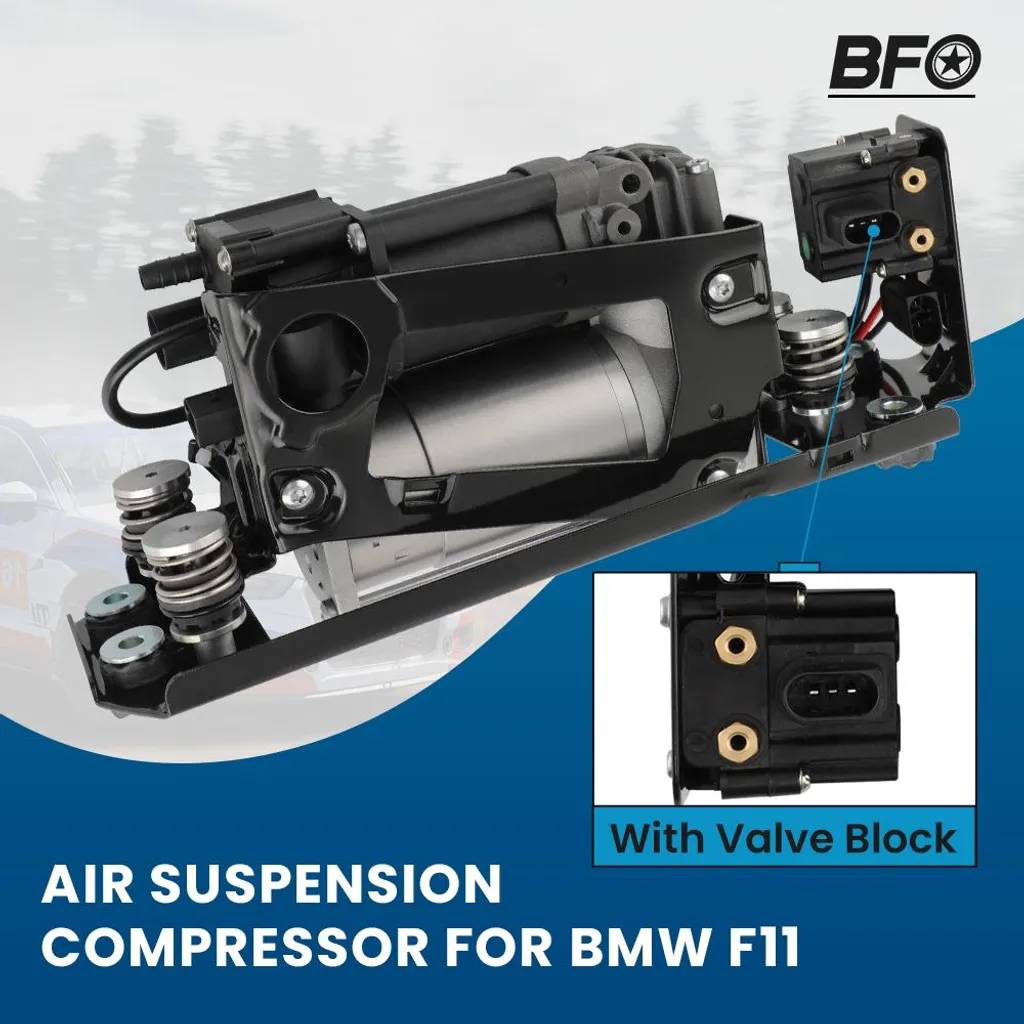 Compresseur suspension pneumatique BMW F11 résout panne châssis 3720687517 - 10