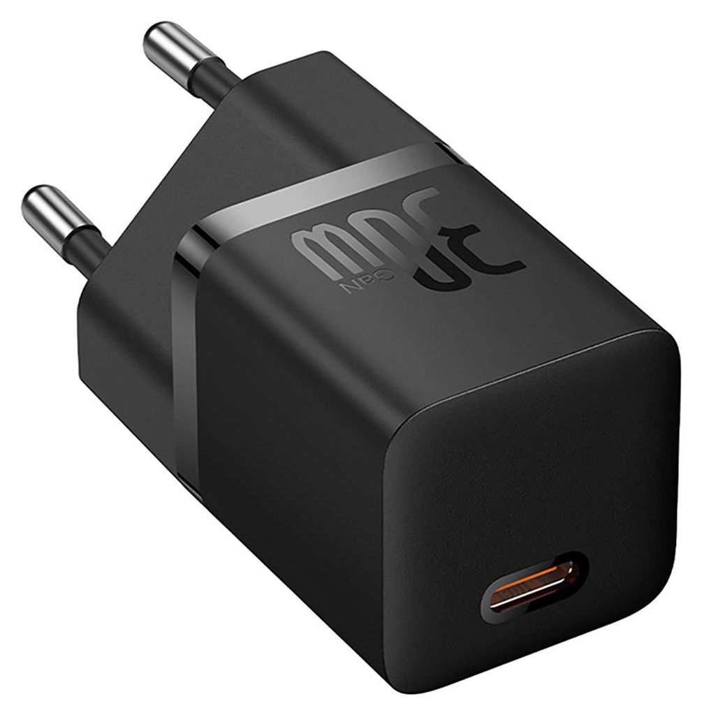 Baseus P10110902113-01 USB-C GaN5 Mini 30W Netzladegerät Produktbild 