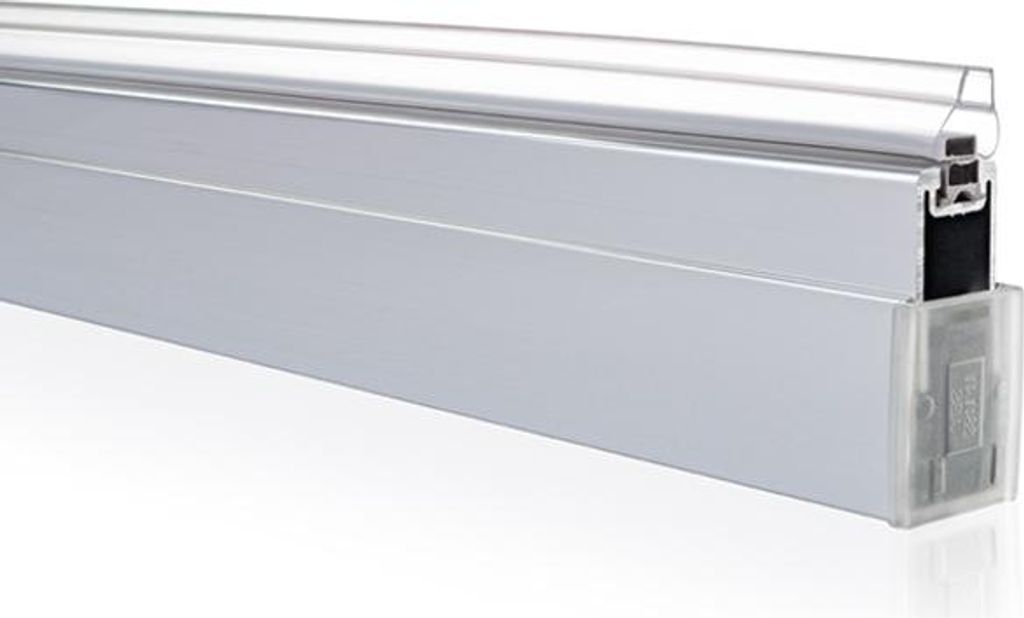 HÜPPE SolvaPro Ergänzungsset Nische für Schwingtür teilgerahmt, Höhe 200cm, S2900155G