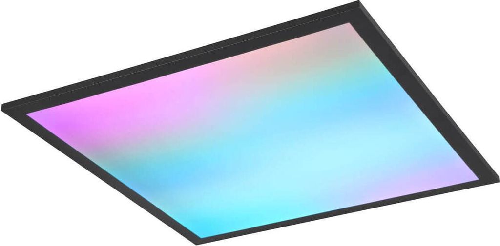 Reality Beta LED Deckenleuchte 18W dimmbar Schwarz Matt CCT einstellbare Lichtfarbe Nachtlicht