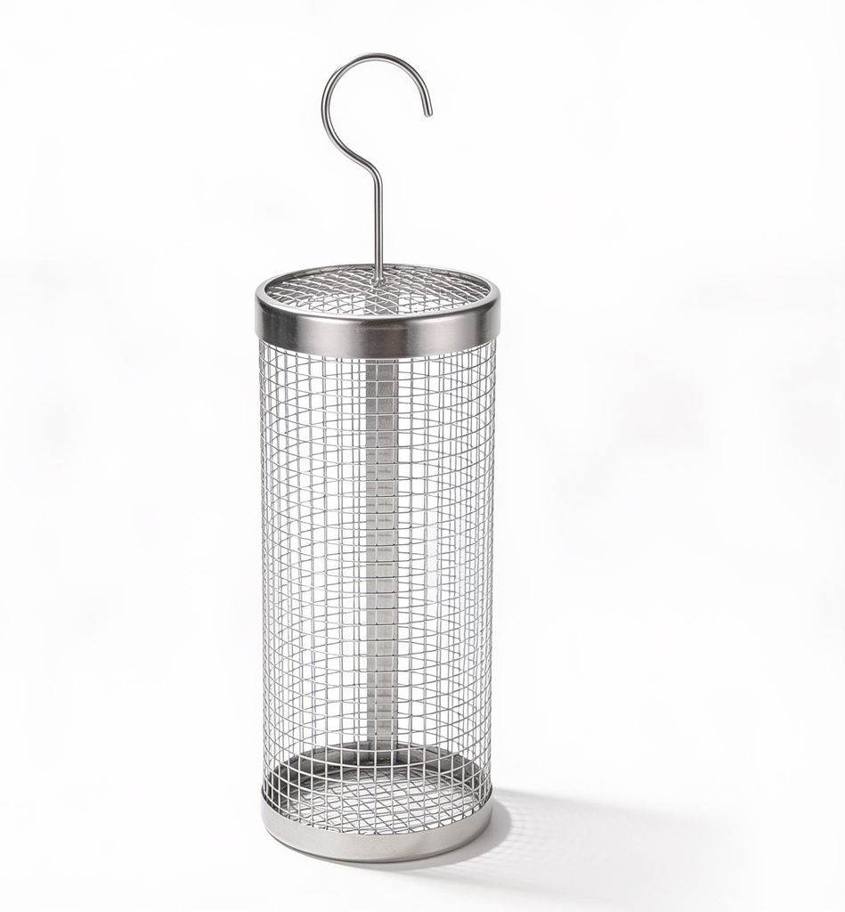 Cesta para barbacoa giratoria, juego de 4 piezas – jaula Imagen del producto 