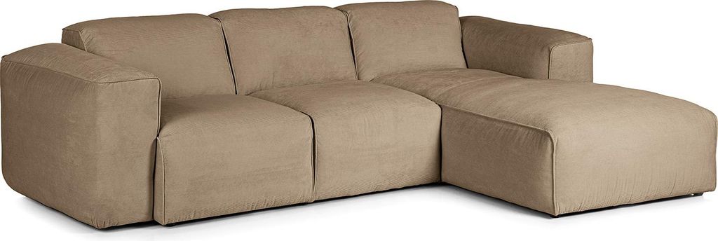 3-SITZER ECKSOFA mit Longchair