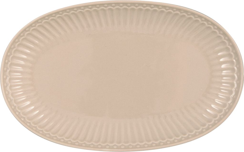 Greengate Alice Servierplatte creamy fudge 23cm Produktbild 