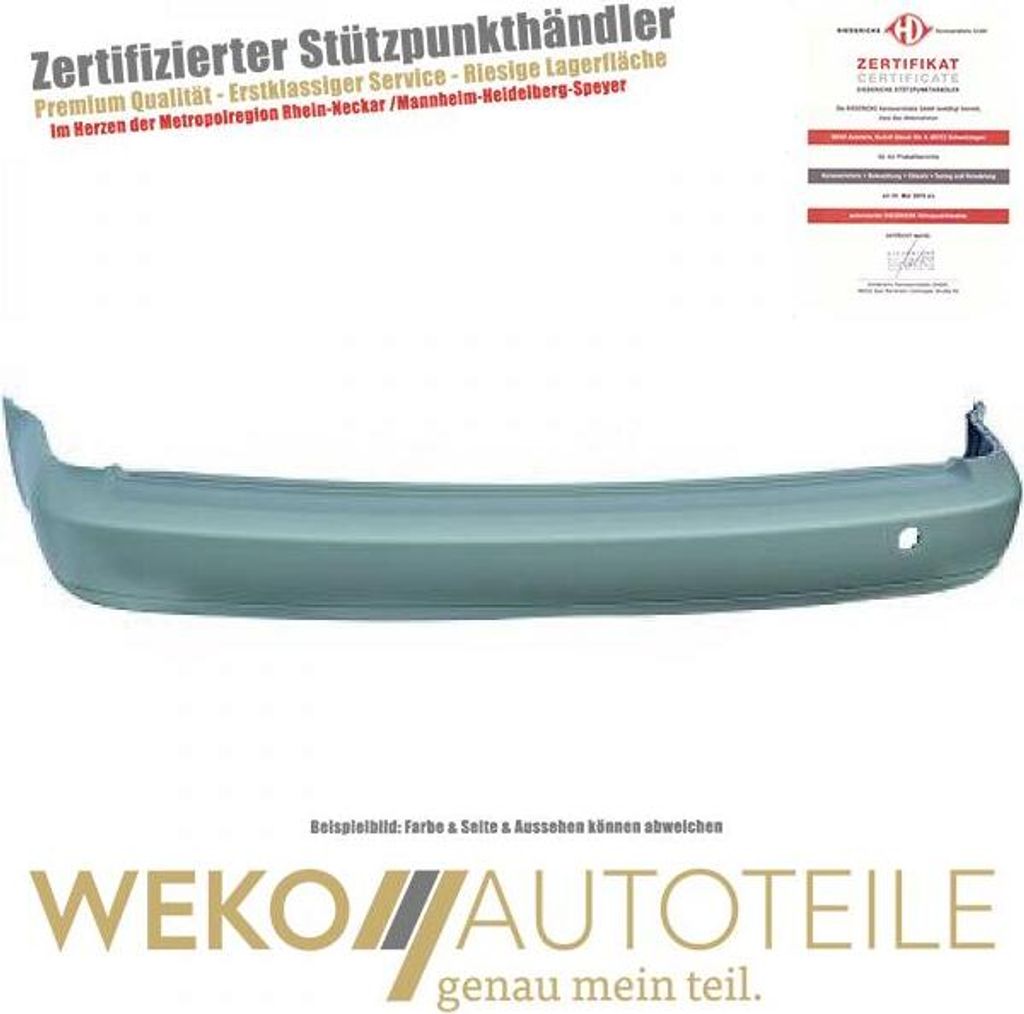 Stoßstange hinten DIEDERICHS 2205657 für VW