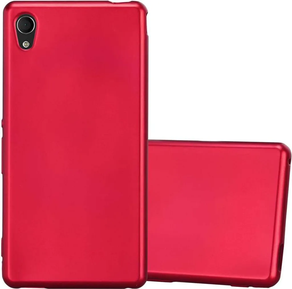 Custodia Rossa Cadorabo Sony Xperia M4 AQUA - Qualità per Sempre