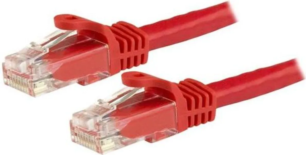 Cavo Rete StarTech CAT6 Rosso 1,5m | Rame Puro Snagless RJ45