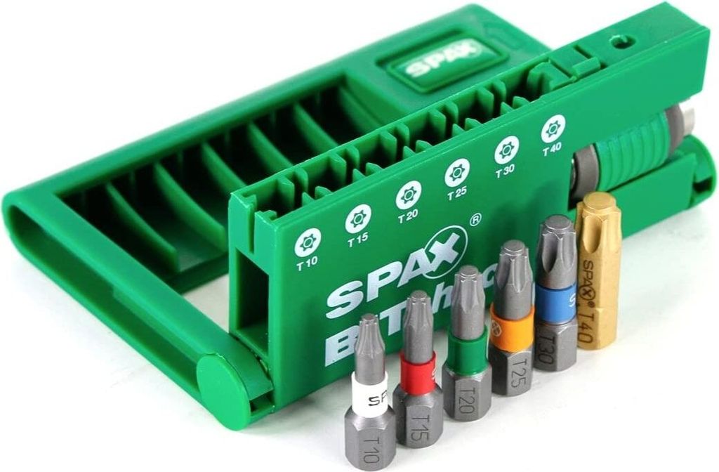 SPAX BITcheck Rapidator BIT-Halter + 6 SPAX BITs T-STAR Produktbild 5