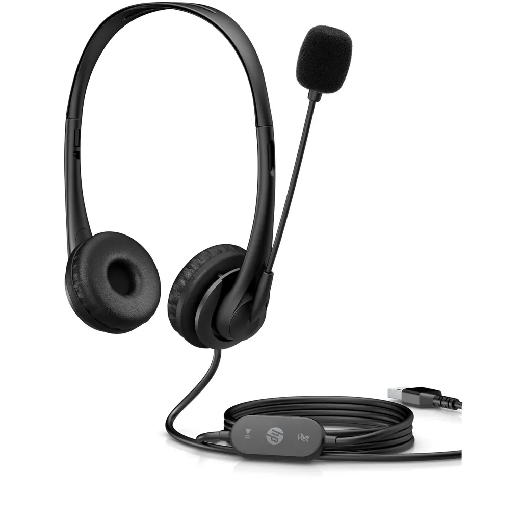Micro-Casque HP G2 Connexion USB-A Rapide Son Stéréo Clair et Micro Pivot - 10