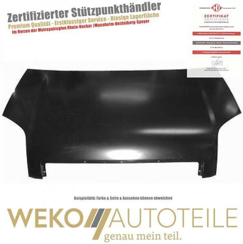 Motorhaube DIEDERICHS 1475000 für FORD