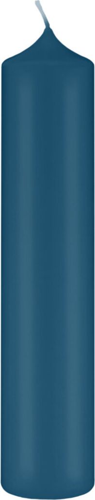 Kaminkerzen Petrol Blau 400 x Ø 8 cm, 2 Stück