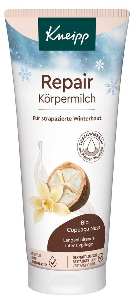 Kneipp Repair Körpermilch für strapazierte Winterhaut 200ml Produktbild 