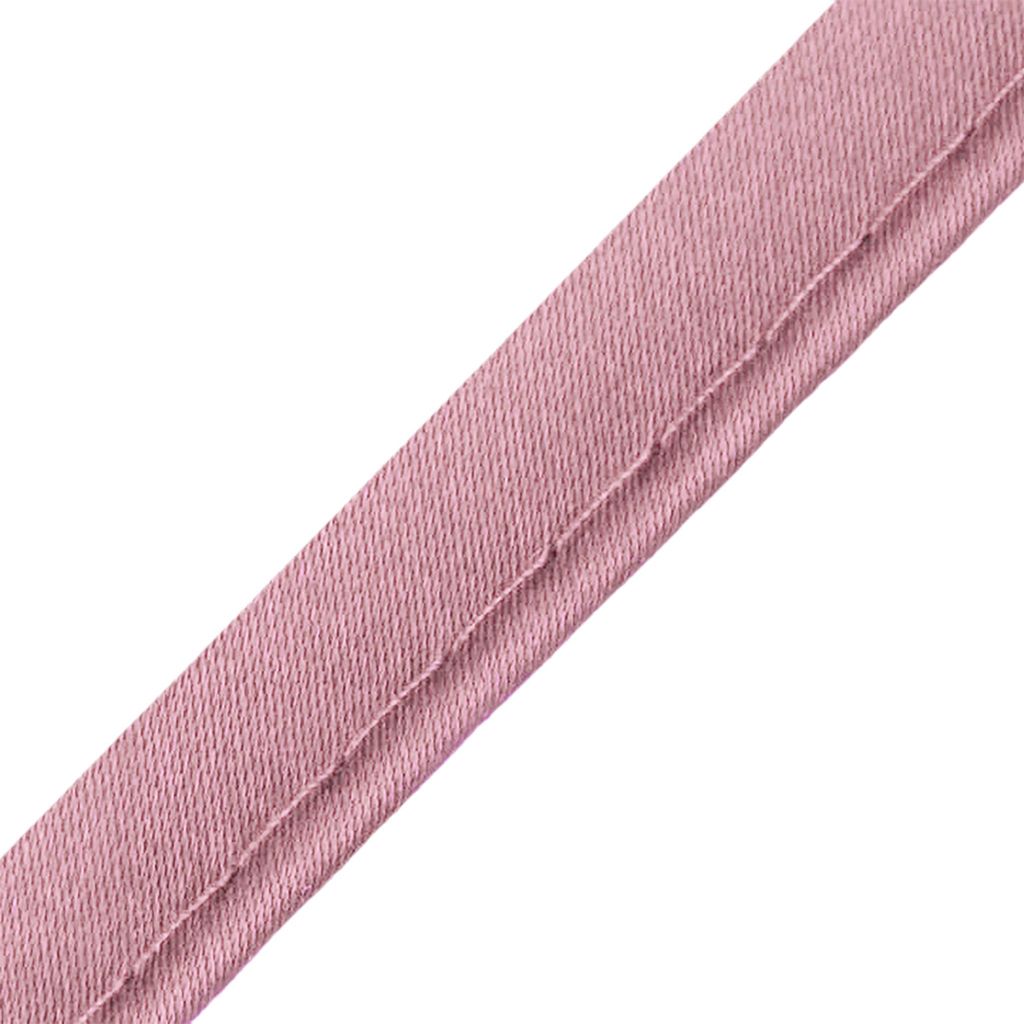 Satin-Paspelband 5m Borte Dekoband Biese Zierband glänzend 10mm Farbwahl