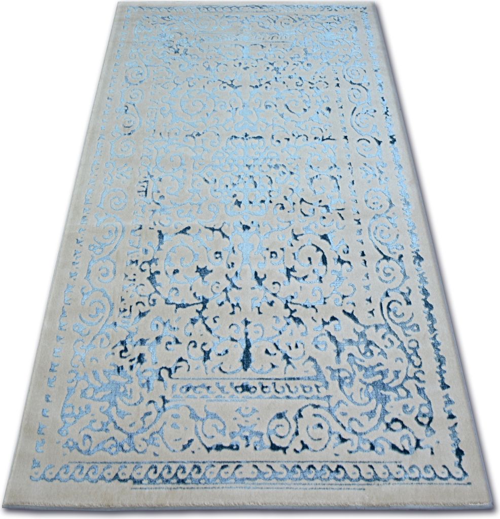 Teppich ACRYL MANYAS 0916 Grau/Blau Blau 240x350 cm